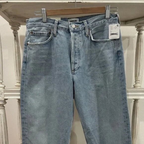 NWT Agolde Wyman Jean Low Rise Vintage Straight, Sz 27